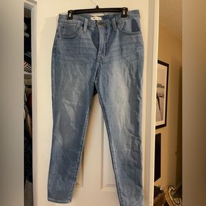 Madewell “Curvy Roadtripper Jegging” Jean 30